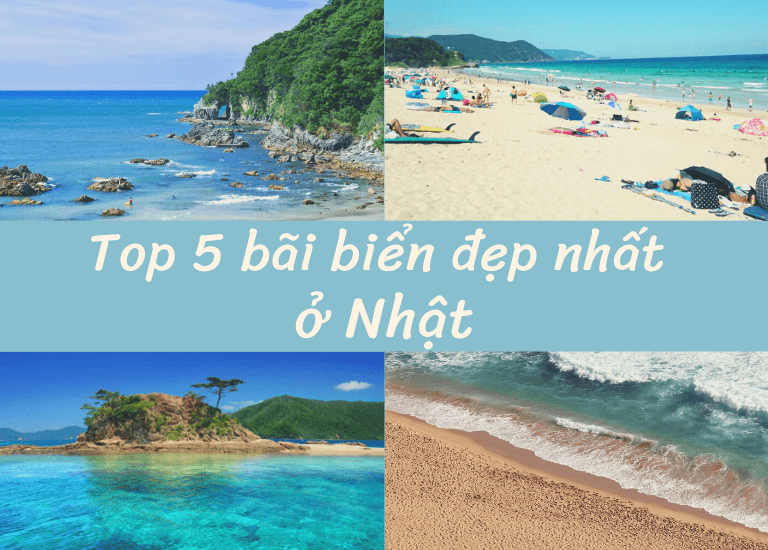 Top 5 bãi biển đẹp nhất ở Nhật