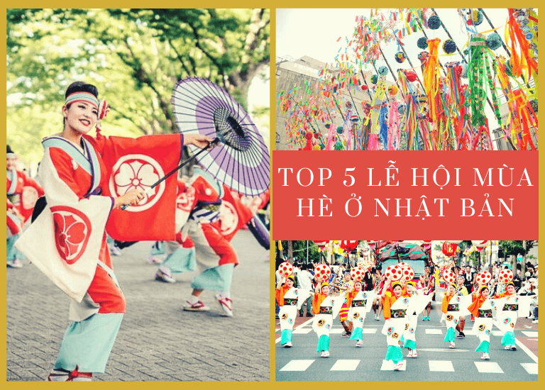 Top 5 lễ hội mùa hè đặc sắc tại Nhật Bản
